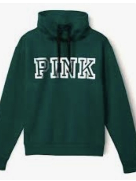 PINK Victoria's Secret Tops - Victoria Secret PINK Cowl Neck Pullover Sweatshirt